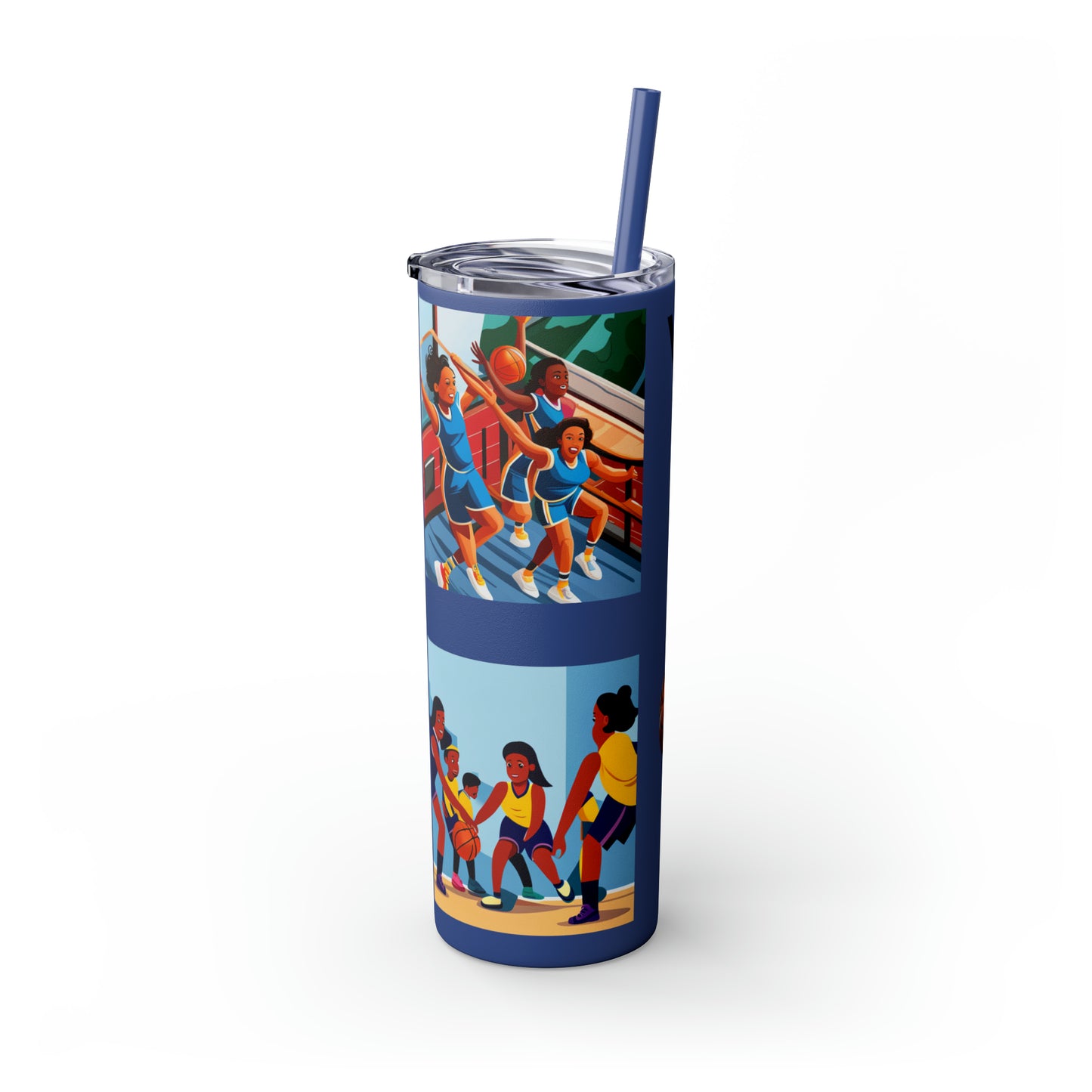 Skinny Tumbler with Straw, 20oz